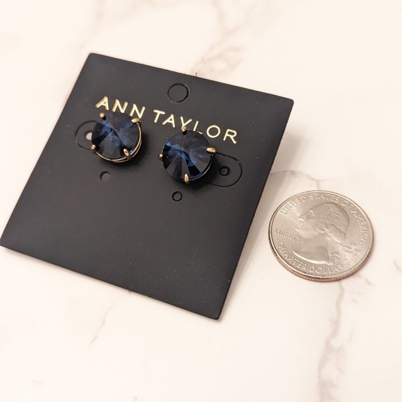 Ann Taylor Crystal Stud Earrings - Picture 4 of 5